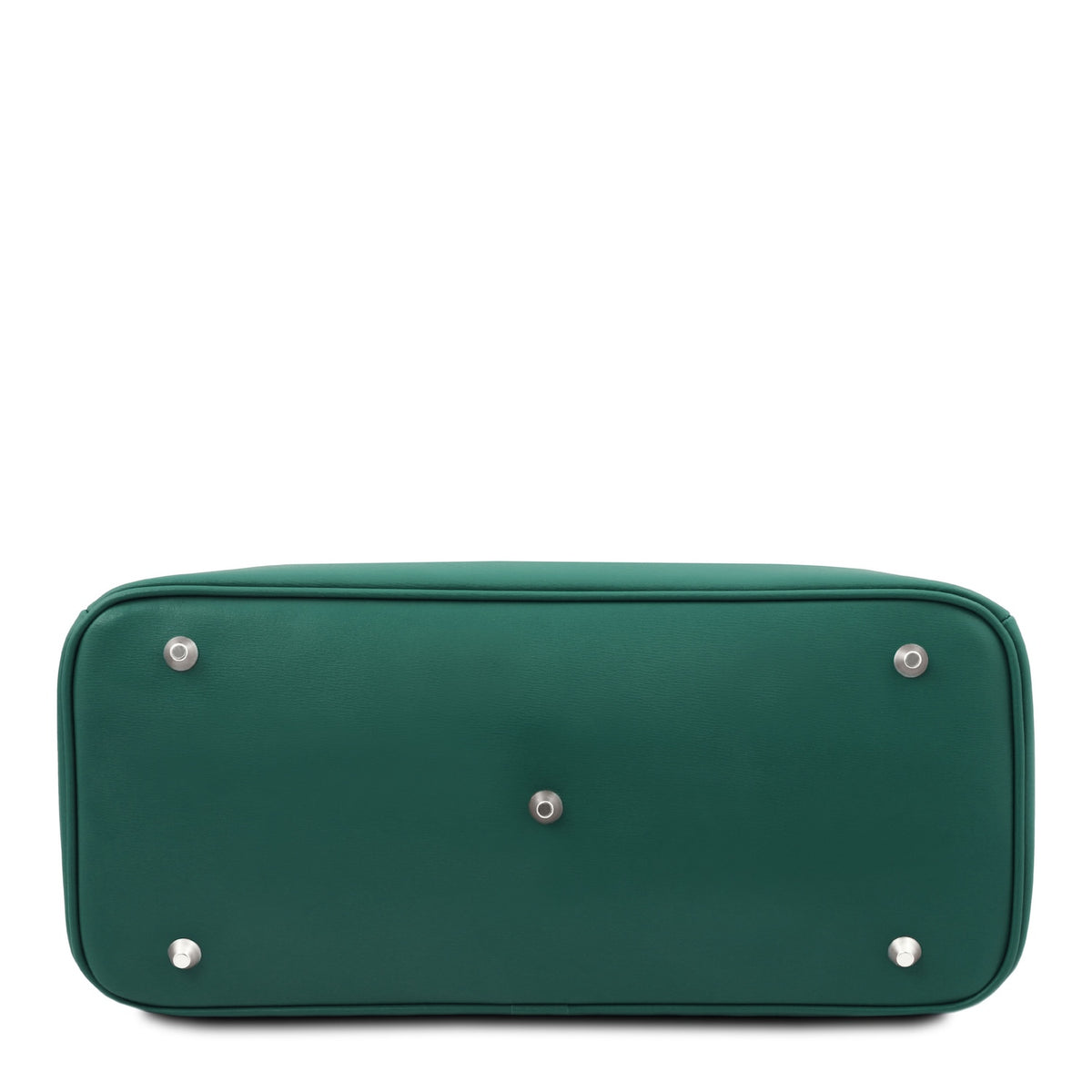 TL Bag - Structured leather handbag with shoulder strap