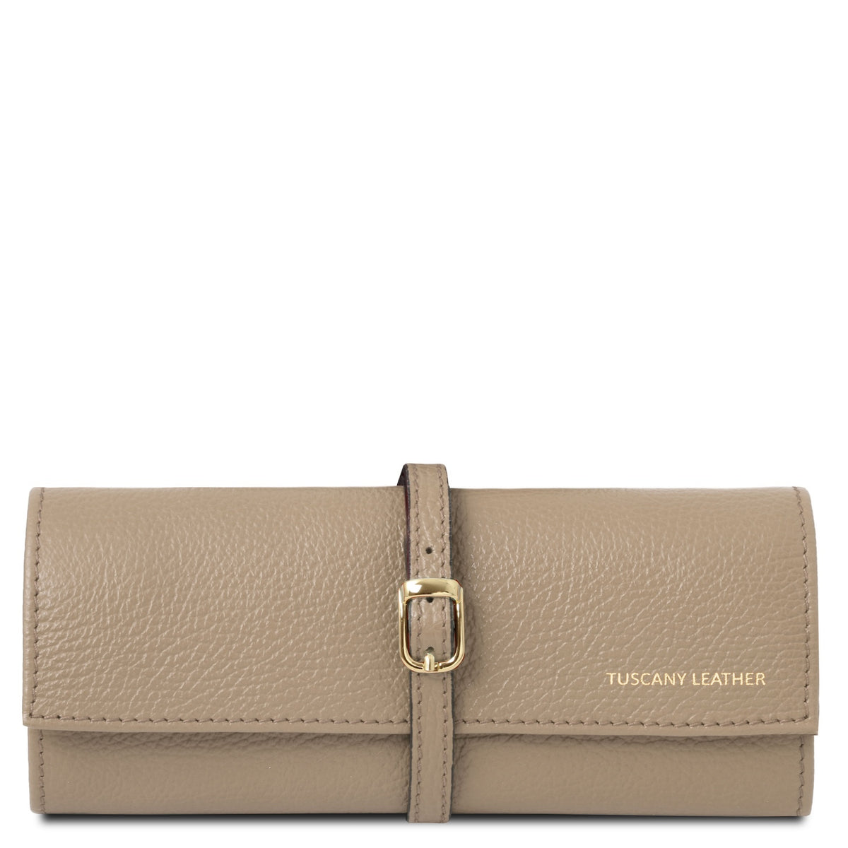 Soft leather jewellery case