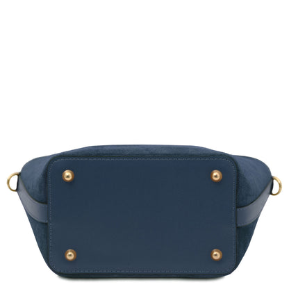 Glacette - Suede leather bucket bag | TL142261