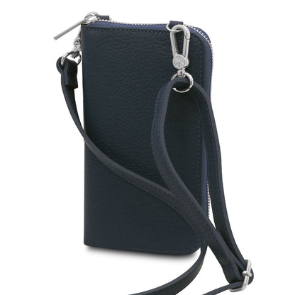 TL Bag - Leather wallet with strap - phone wallet