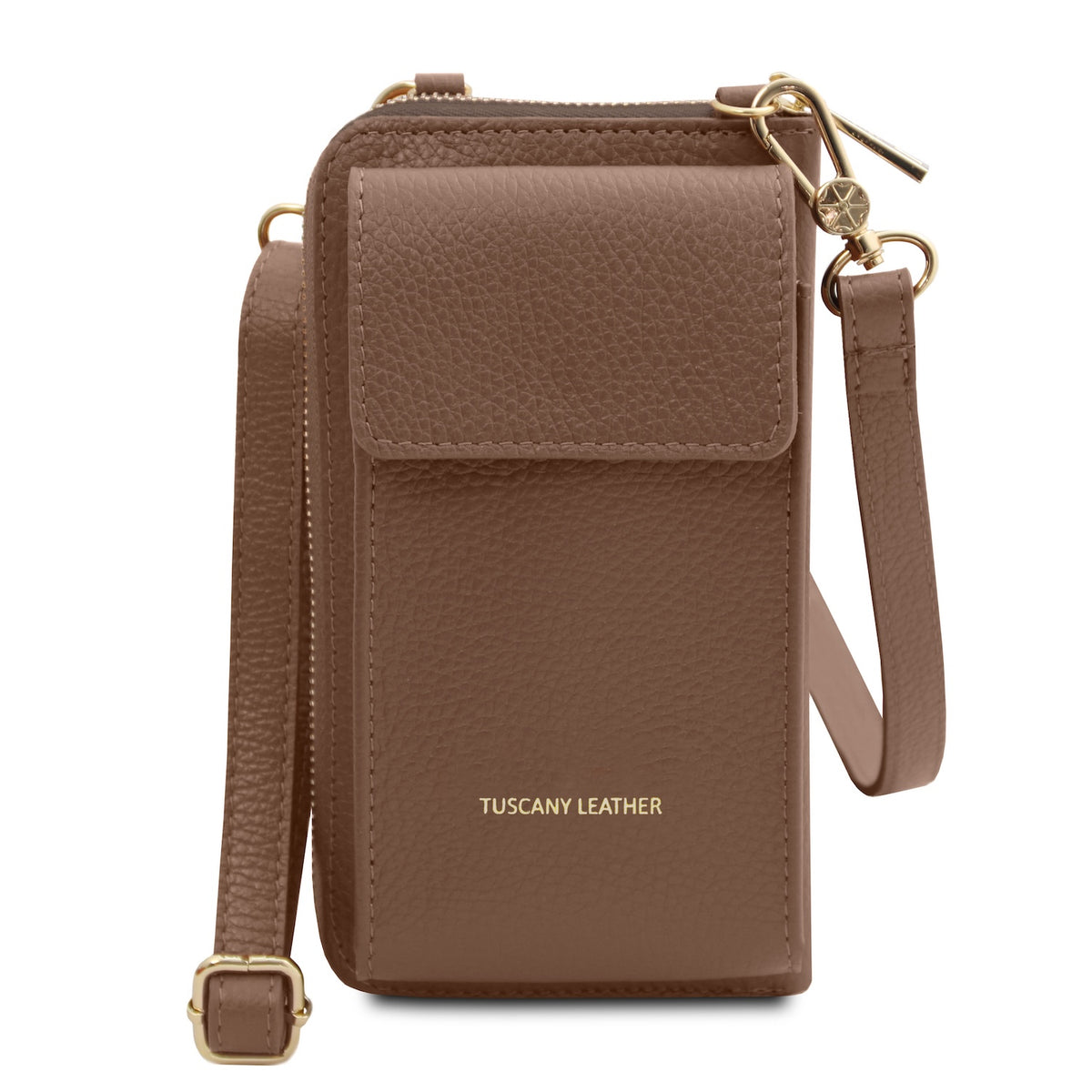 TL Bag - Leather wallet with strap - phone wallet