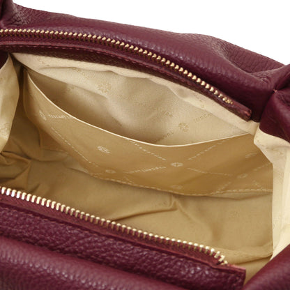 Nora - Soft leather handbag | TL142372