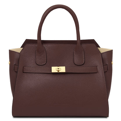 Origami - Leather tote | TL142466