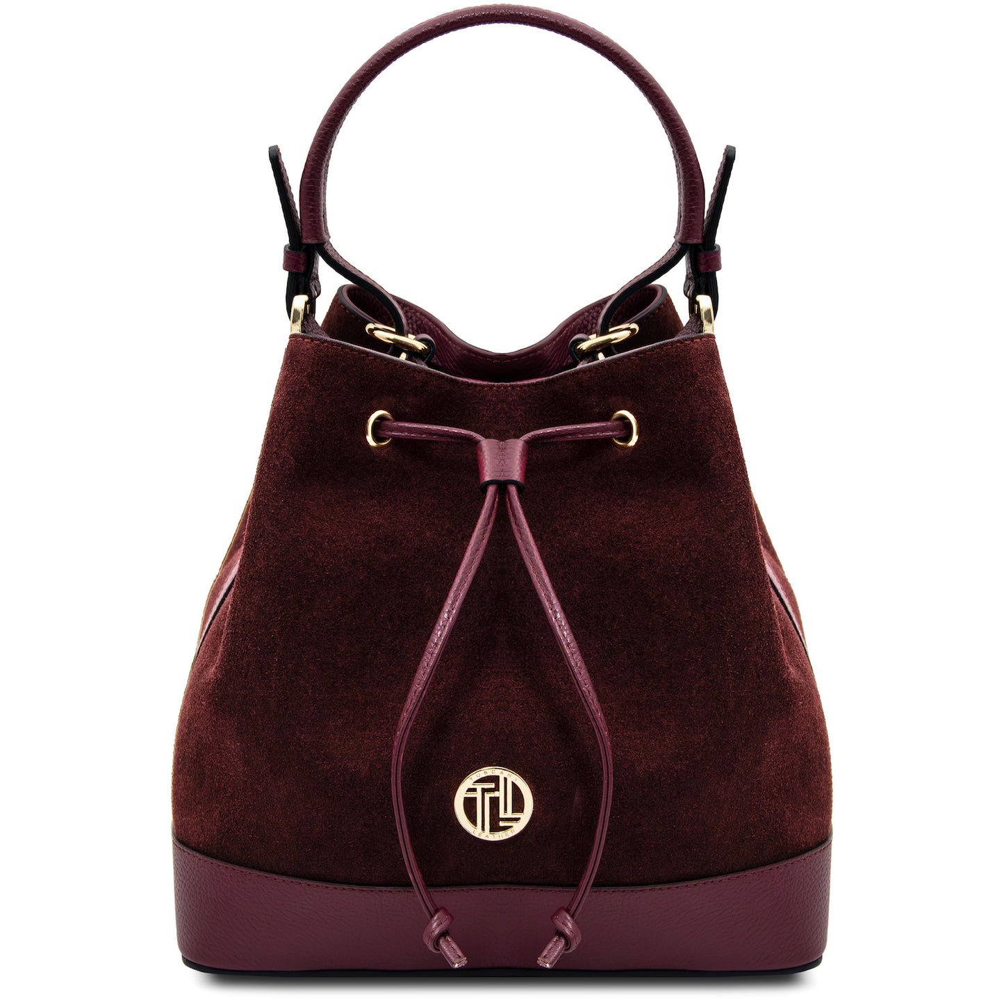Minerva - Suede leather bucket bag | TL142476