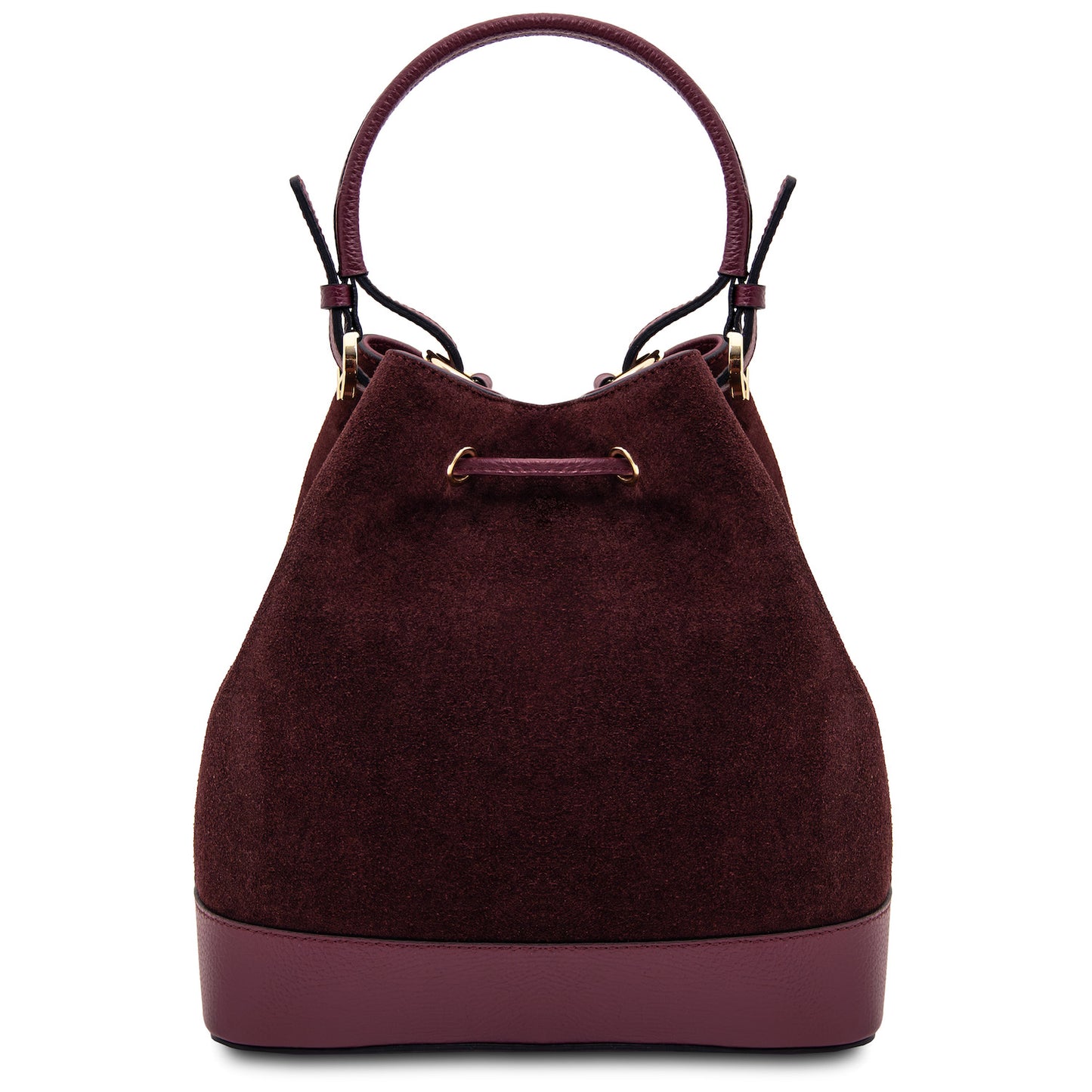 Minerva - Suede leather bucket bag | TL142476