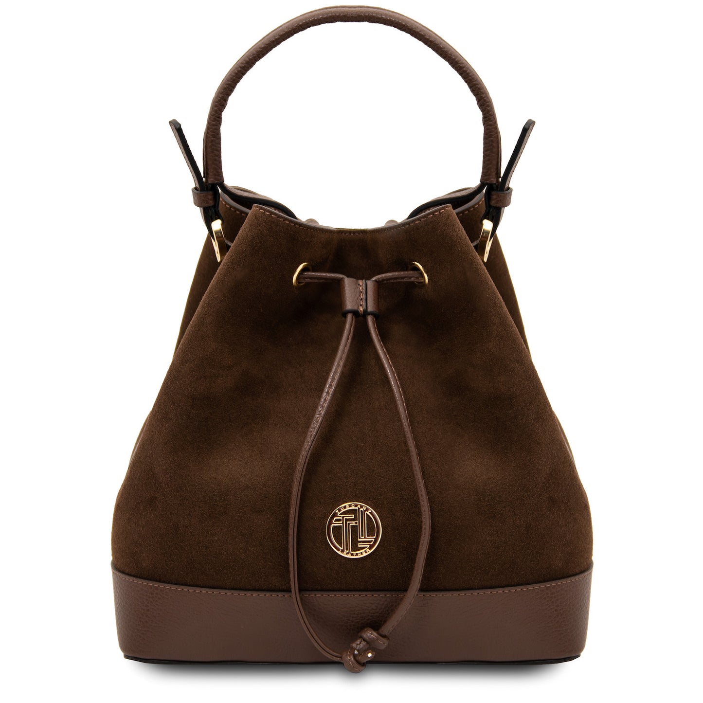 Minerva - Suede leather bucket bag | TL142476