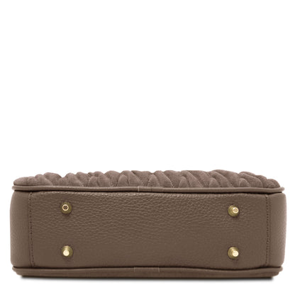 Chantilly - Suede leather handbag | TL142480