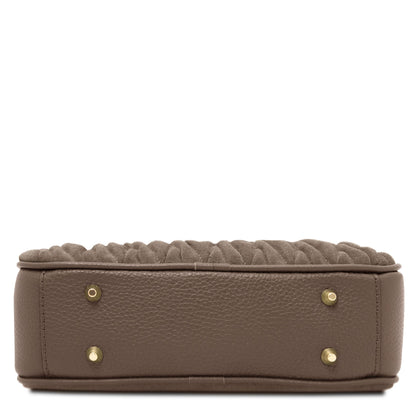 Chantilly - Suede leather shoulder bag | TL142490