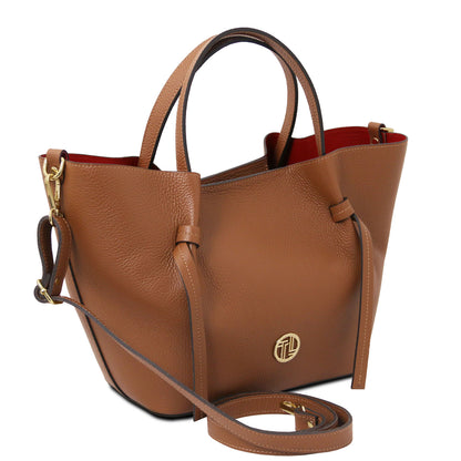 Legame - Italian leather shopping bag | TL142481