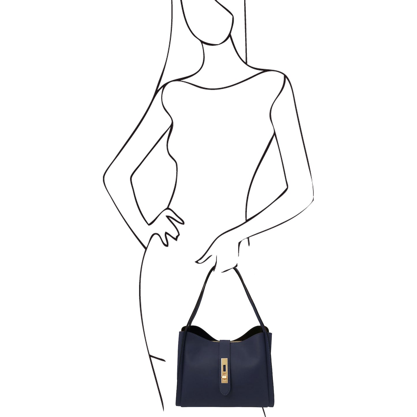 Soave - Soft leather handbag | TL142489