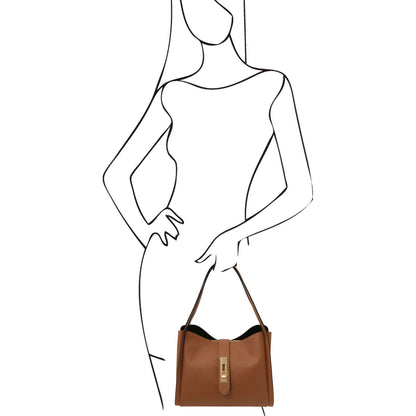 Soave - Soft leather handbag | TL142489