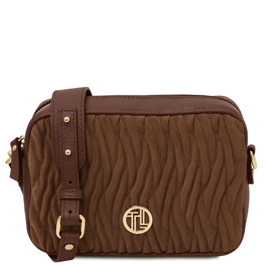 Chantilly - Suede leather shoulder bag | TL142490