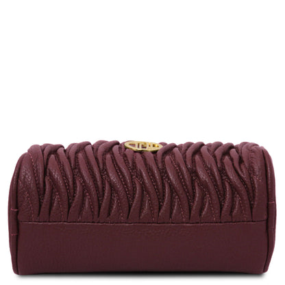 Chantilly - Mini leather bowling bag | TL142493