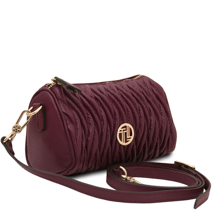 Chantilly - Mini leather bowling bag | TL142493
