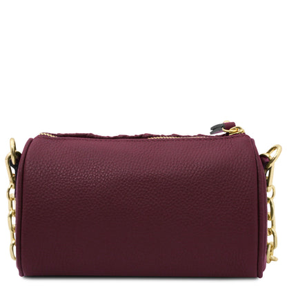 Chantilly - Mini leather bowling bag | TL142493