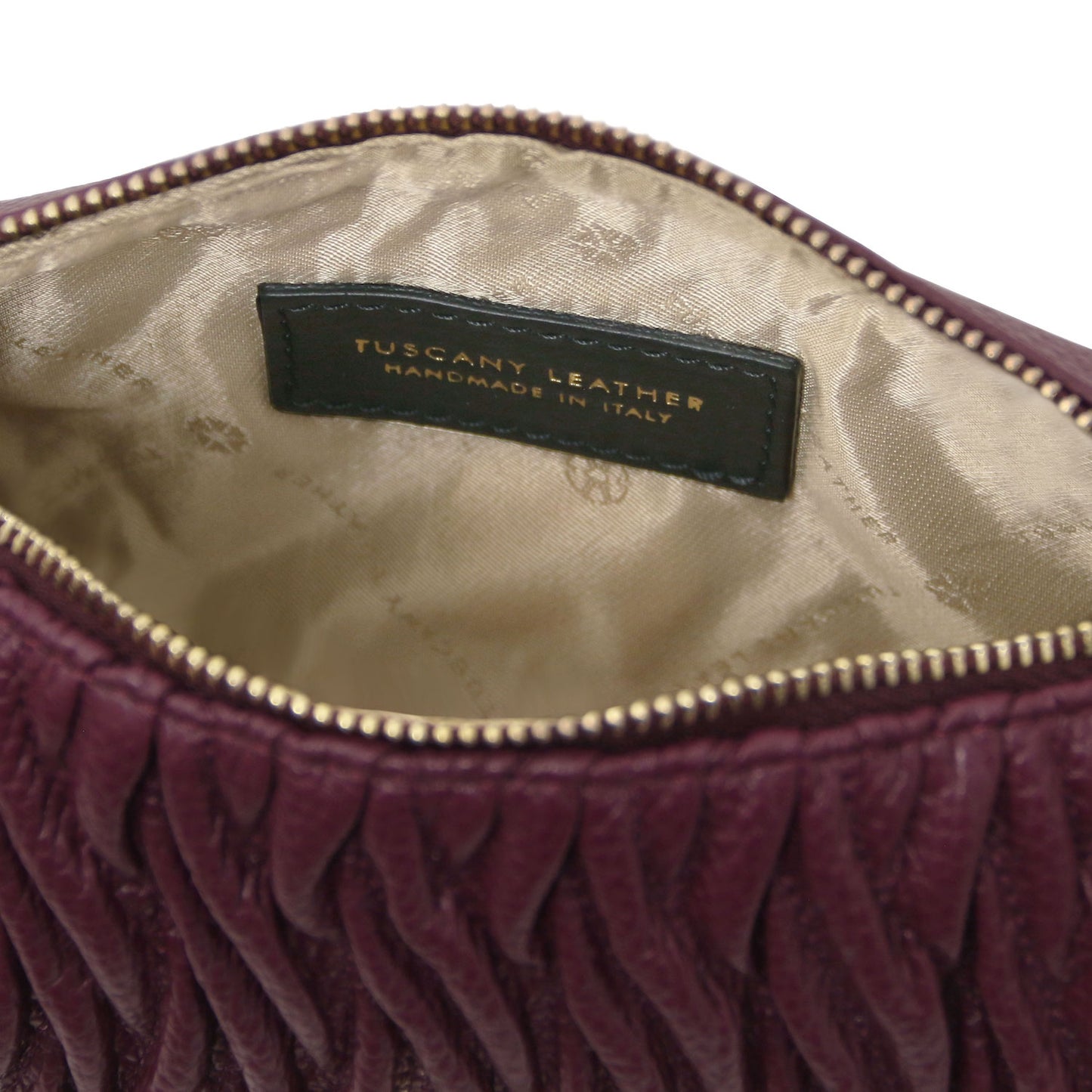Chantilly - Mini leather bowling bag | TL142493