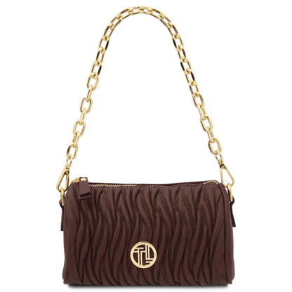 Chantilly - Mini leather bowling bag | TL142493