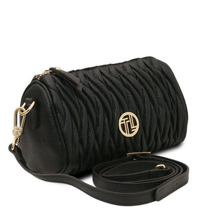Chantilly - Mini leather bowling bag | TL142493