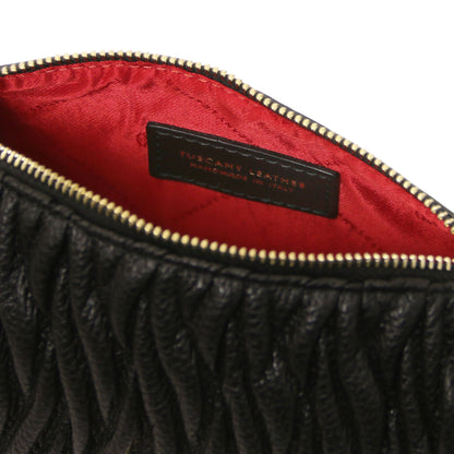 Chantilly - Mini leather bowling bag | TL142493