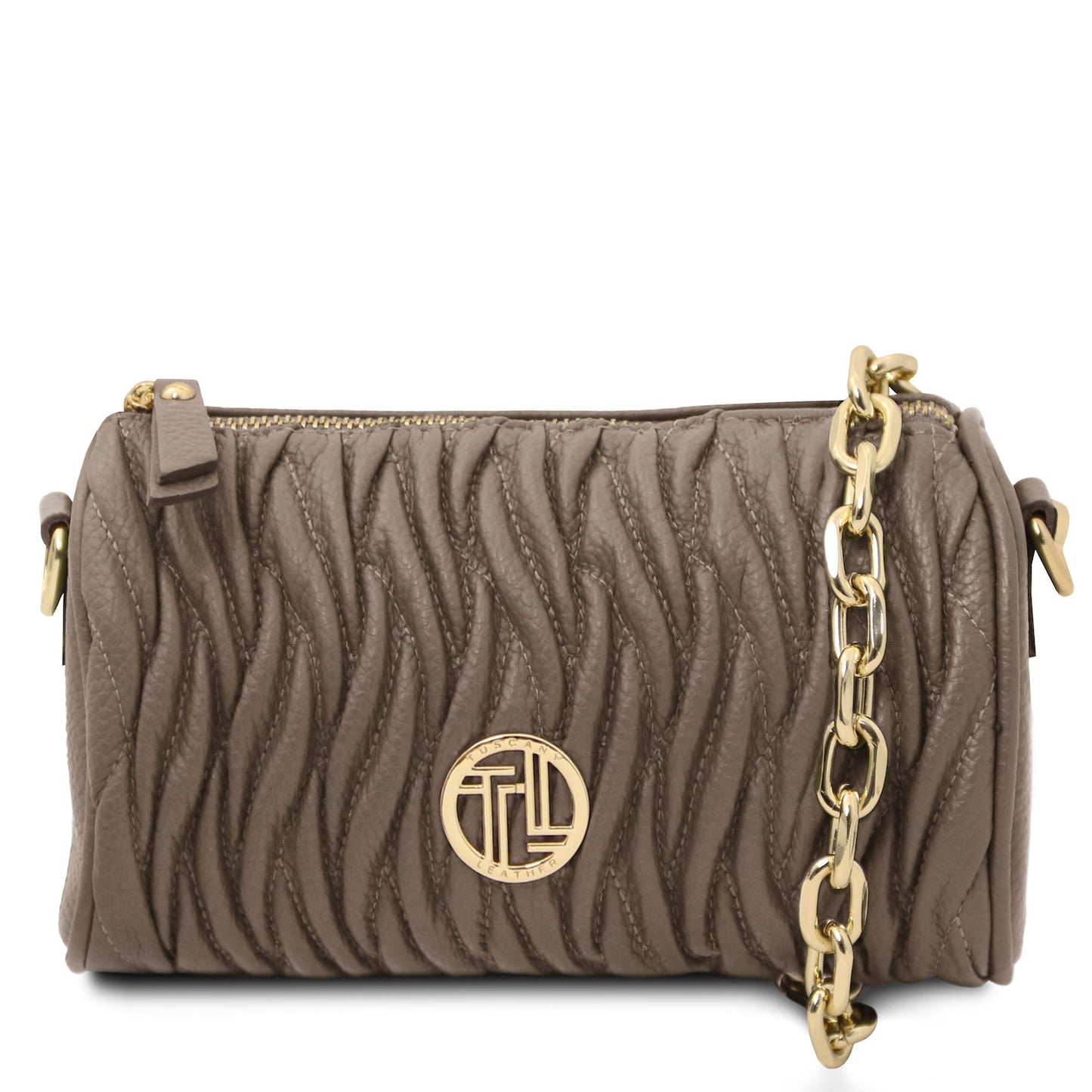 Chantilly - Mini leather bowling bag | TL142493