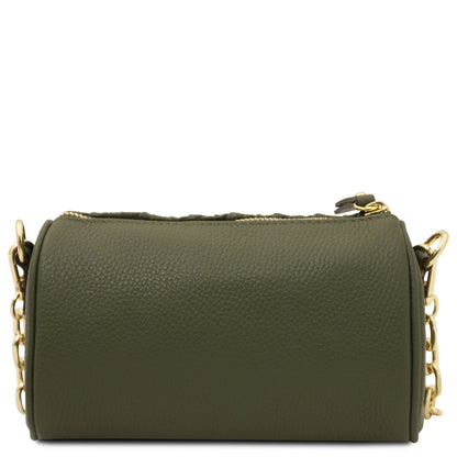 Chantilly - Mini leather bowling bag | TL142493