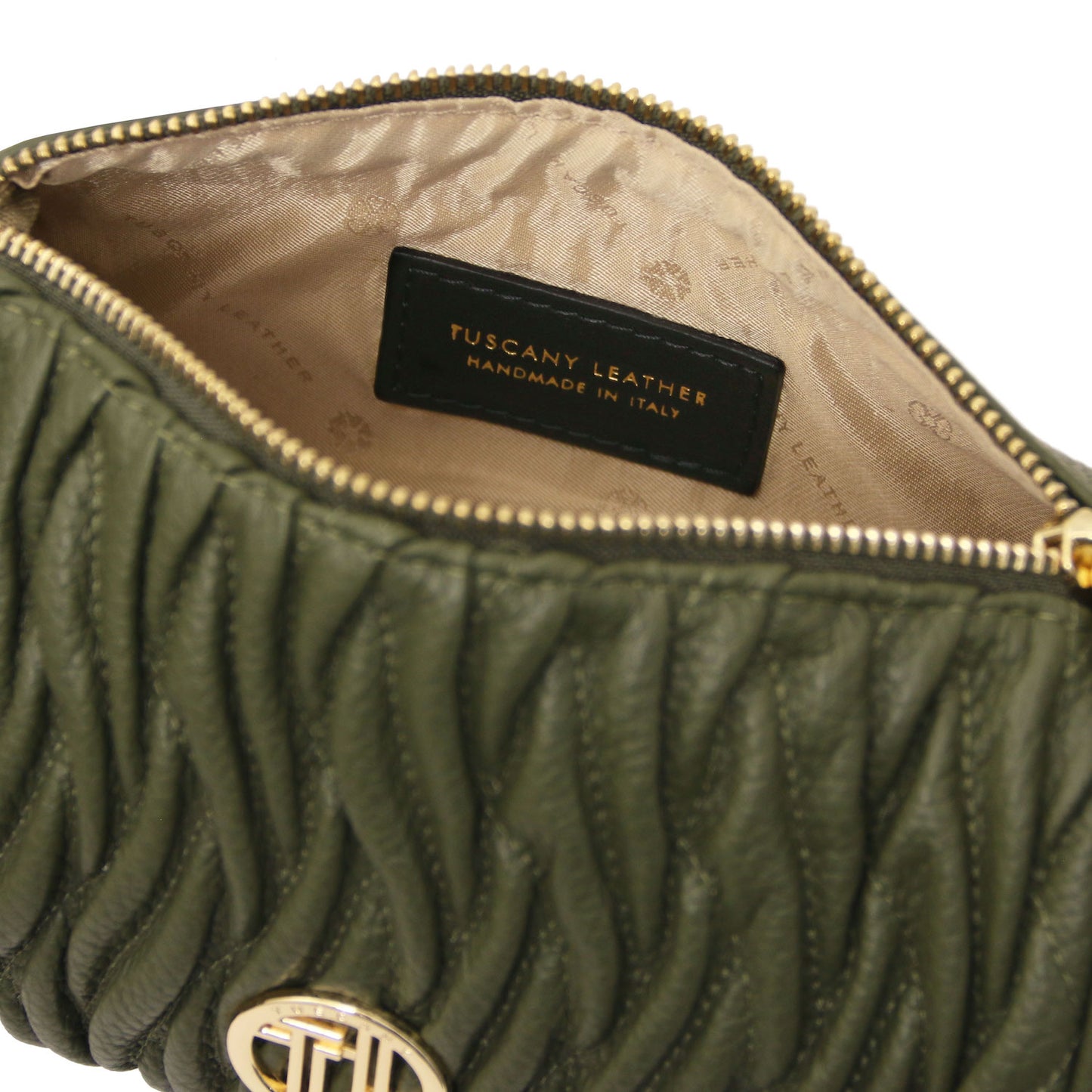 Chantilly - Mini leather bowling bag | TL142493