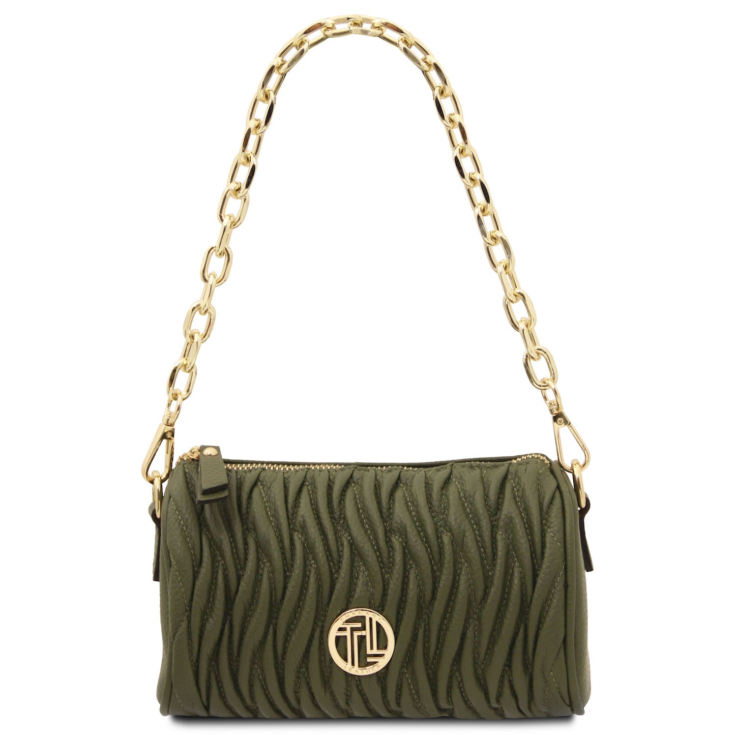 Chantilly - Mini leather bowling bag | TL142493