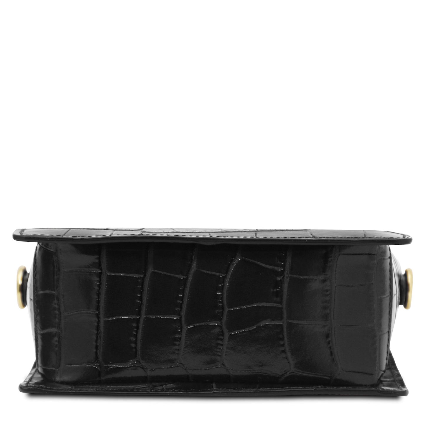 Croque - Croc print leather handbag | TL142503