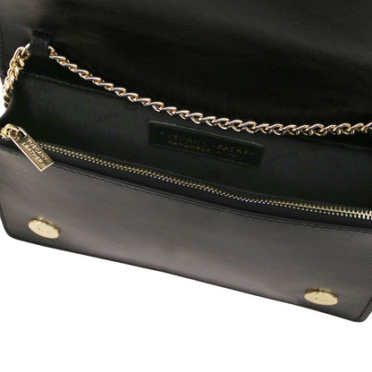 Opera - Metallic Leather With Chain Strap | TL142519