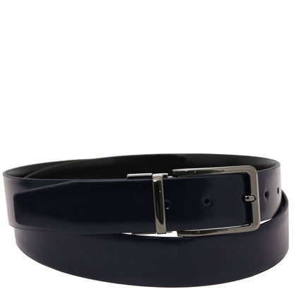 Elegant double-sided brushed leather belt 35mm | TL142540