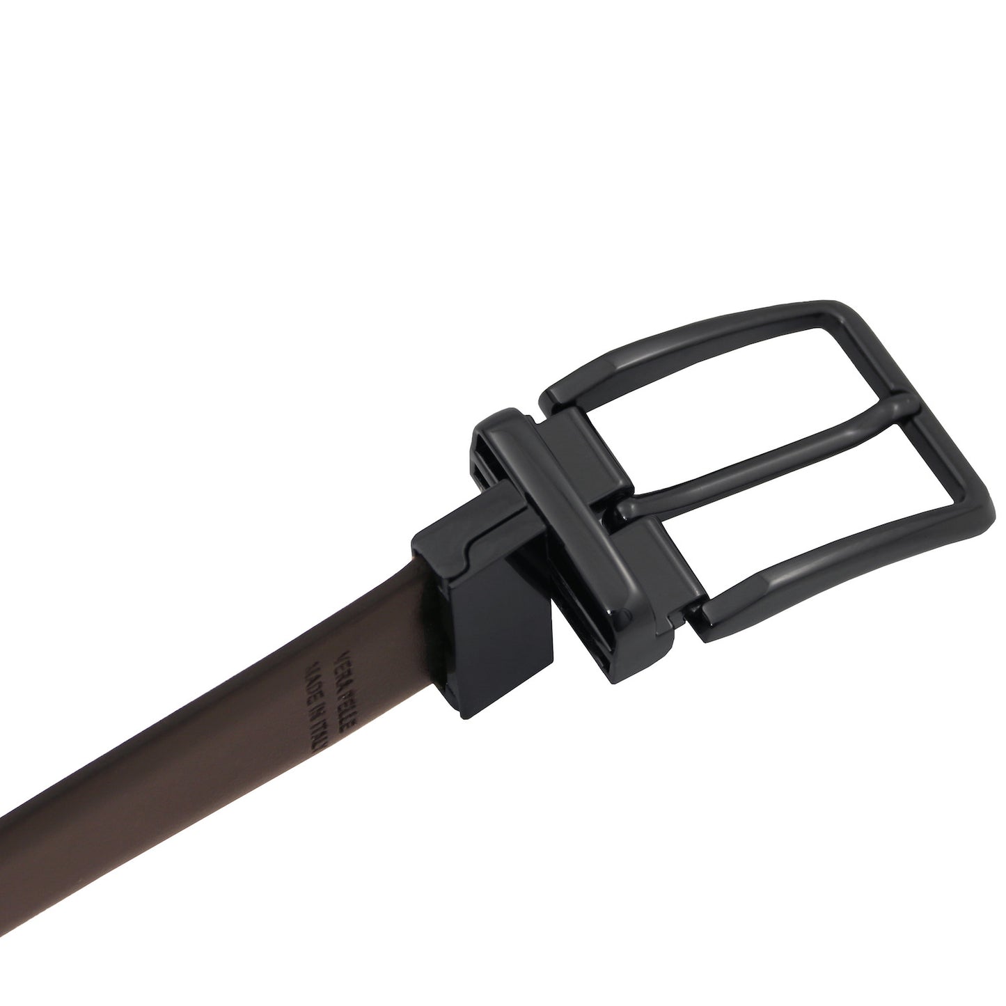 Elegant double-sided brushed leather belt 35mm | TL142540