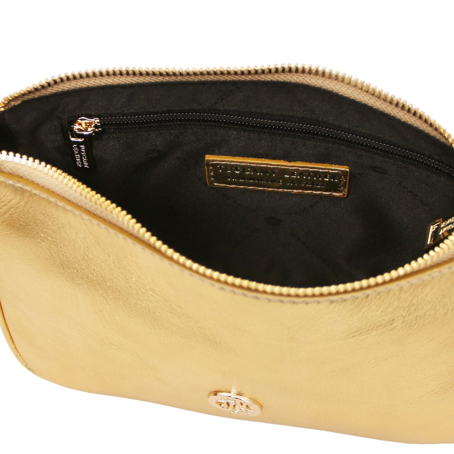 Parfait - Metallic Leather Clutch | TL142543