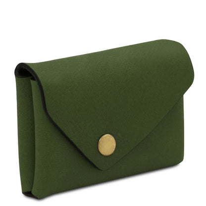 Leather Coin Purse in Vegetable-Tanned Leather | TL142572
