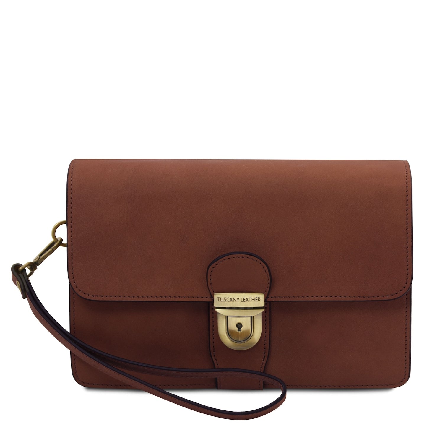 Oliver - Leather handy wrist bag | TL142608