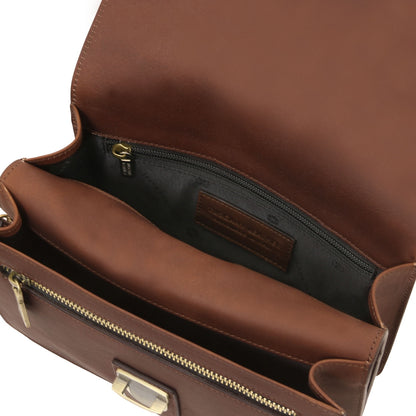 Oliver - Leather handy wrist bag | TL142608