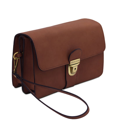 Oliver - Leather handy wrist bag | TL142608