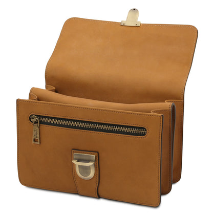 Oliver - Leather handy wrist bag | TL142608