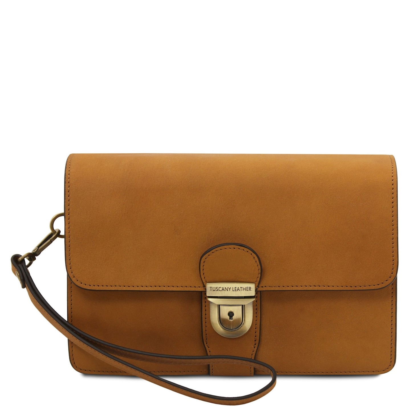 Oliver - Leather handy wrist bag | TL142608
