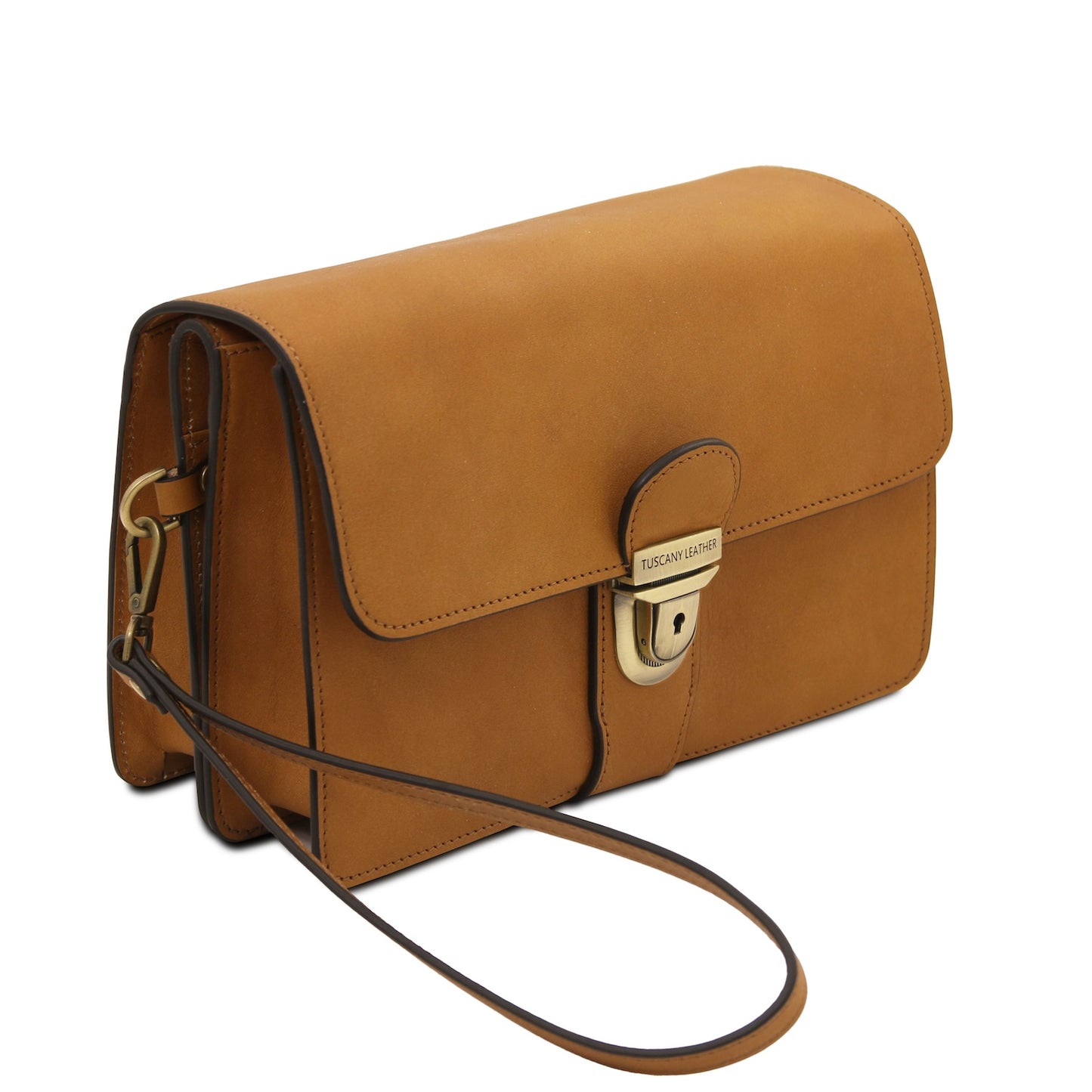 Oliver - Leather handy wrist bag | TL142608