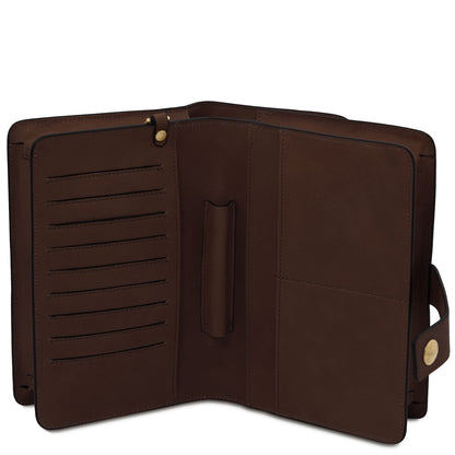 Oliver - Leather handy wrist bag | TL142608