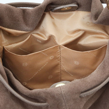 Allure - Soft Suede Leather Bucket Shopper Bag - TL142614