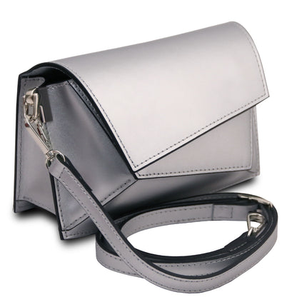 TL Bag - Metallic Leather Shoulder bag  | TL142618