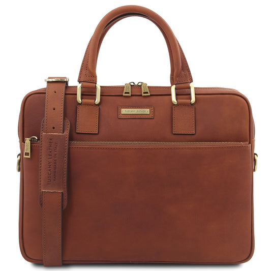 Ferrara - Vegetable tanned leather laptop briefcase | TL142620