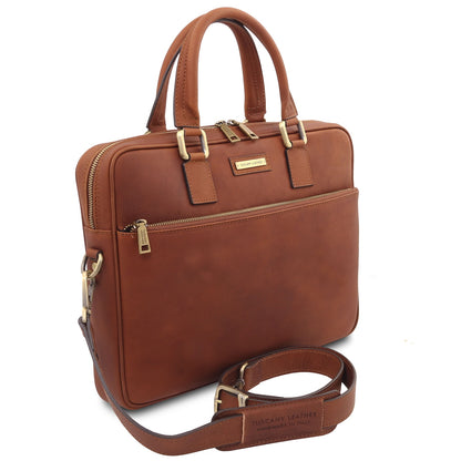 Ferrara - Vegetable tanned leather laptop briefcase | TL142620