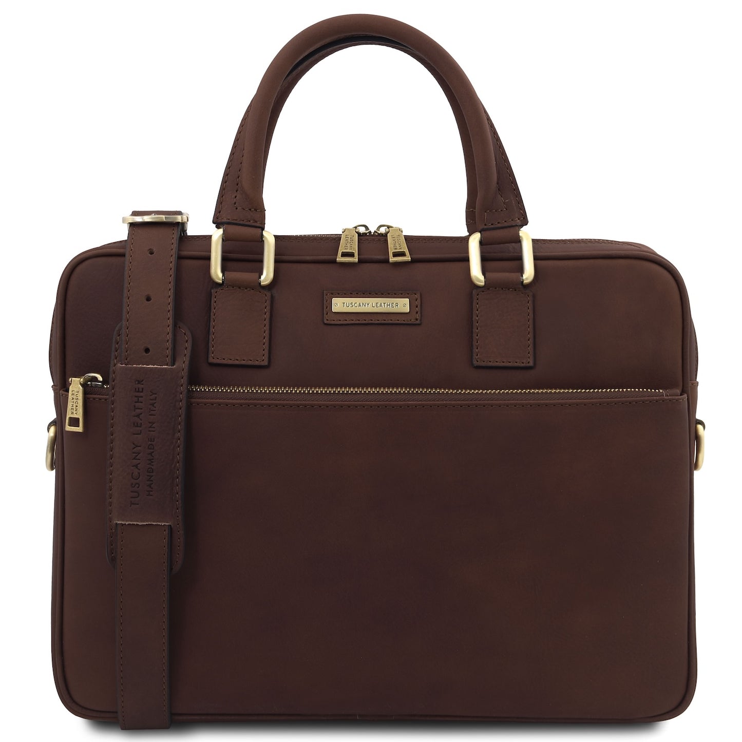 Ferrara - Vegetable tanned leather laptop briefcase | TL142620