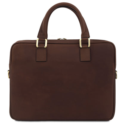 Ferrara - Vegetable tanned leather laptop briefcase | TL142620