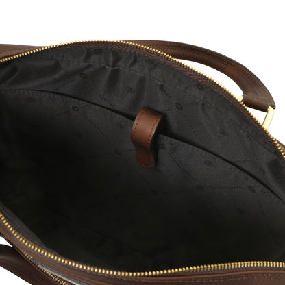 Ferrara - Vegetable tanned leather laptop briefcase | TL142620