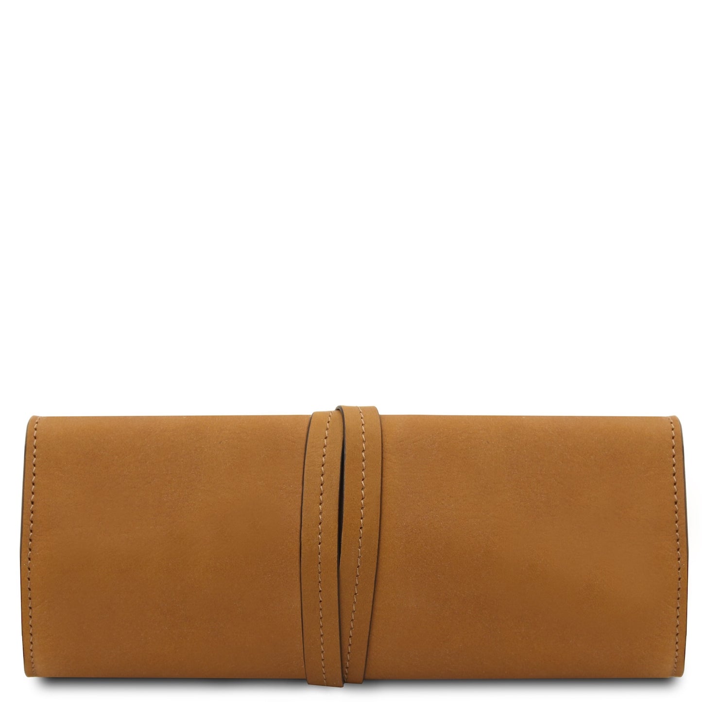 Leather Jewellery Roll in Vegetable-Tanned Leather | TL142625