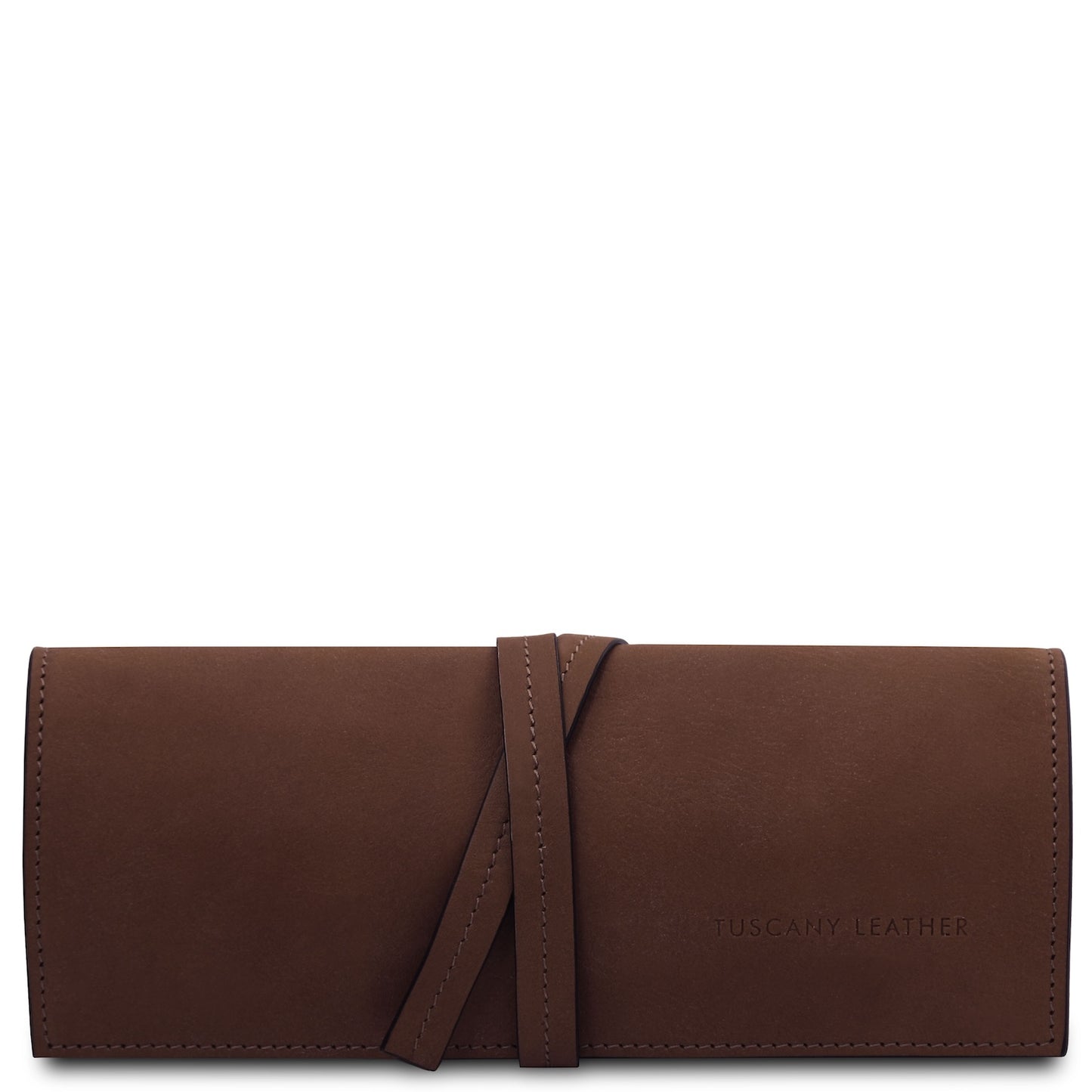 Leather Jewellery Roll in Vegetable-Tanned Leather | TL142625