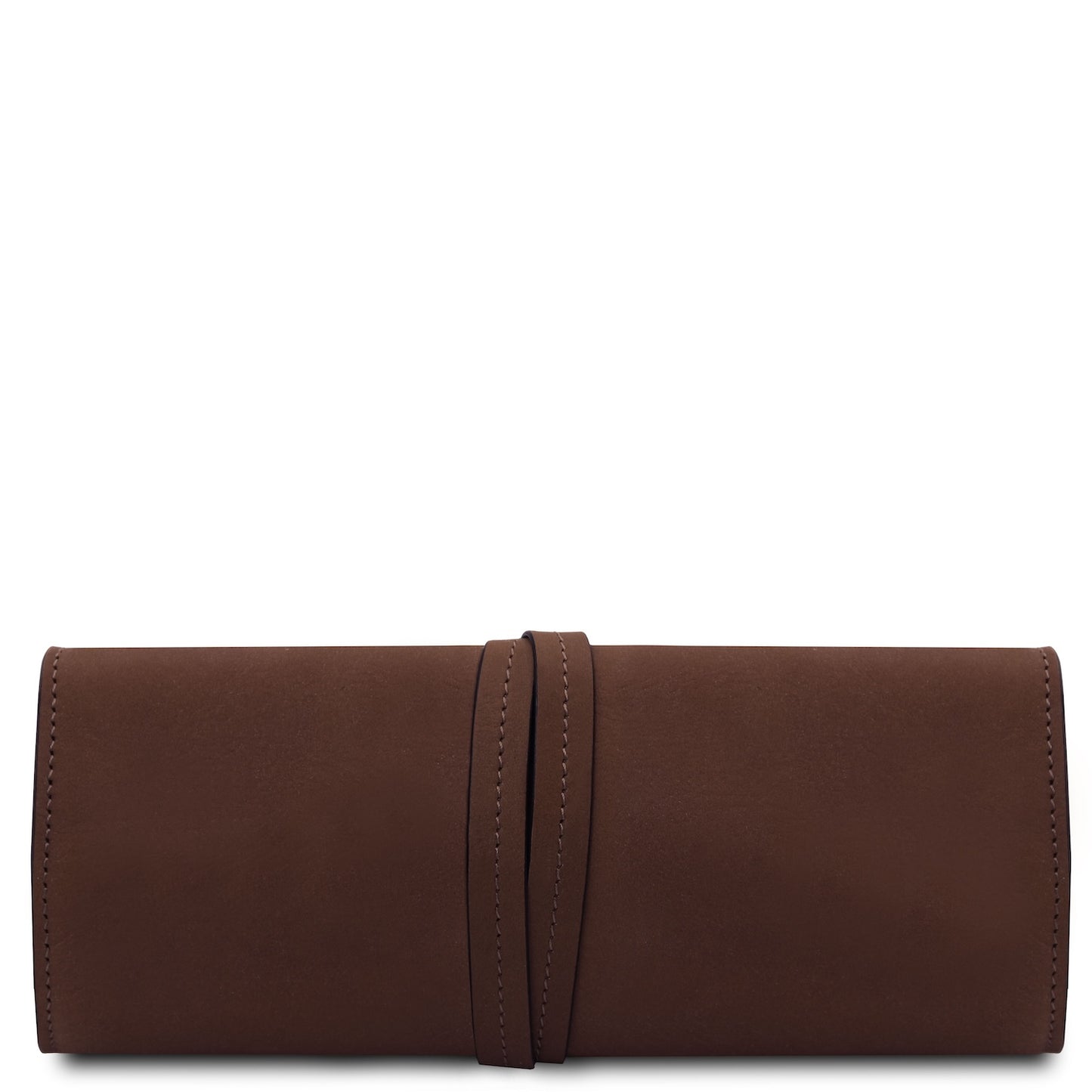 Leather Jewellery Roll in Vegetable-Tanned Leather | TL142625